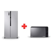 Vista frontal de Combo Nevecón -519 lts & Microondas - 25lts -Smart Inverter GS51BPP.MS0936G